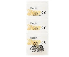 Ortodontiniai elastikai breketams Rabbit Medium, 3 x 100 vnt, 4,5 oz, 5 mm