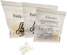 Ortodontiniai elastikai breketams Rabbit Medium, 3 x 100 vnt, 4,5 oz, 5 mm