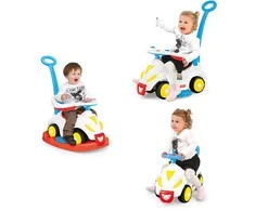Paspiriama mašina Smile 4in1 stumdukas-sūpynės-mašina Dolu Fisher Price, 81 cm, 1812