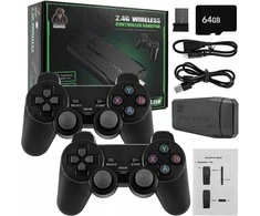 Pegasus Retro konsole su Hdmi televizoriumi, belaidėmis dviem pulteliais ir 128 GB atmintimi