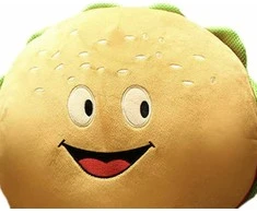 Pliušinis žaislas HappyJoe Mėsainis, 30 cm