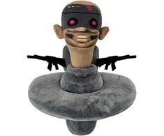 Pliušinis žaislas HappyJoe Skibidi Toilet Armed, 27 cm