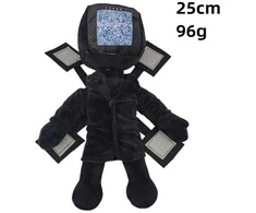 Pliušinis žaislas HappyJoe Skibidi Toilet, TV Man Titan, 25cm