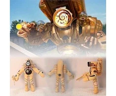 Pliušinis žaislas HappyJoe Skibidi Toilet, King Drill, 30cm