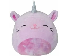 Pliušinis žaislas HappyJoe Squishmallows, violetinis vienaragis, 20cm