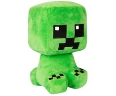 Pliušinis žaislas Minecraft, žalias, 25 cm.