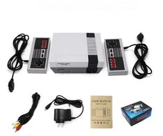 Built Riff AV620 Retro TV AV analoginė žaidimų konsolė su dviem valdikliais su 620 integruotų žaidimų