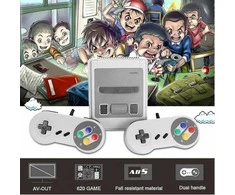 Retro mini televizoriaus žaidimų konsolė Built-in 620 Klasikiniai žaidimai Snes žaidimų konsolė-US