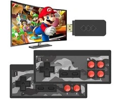 Retro žaidimų konsolė HappyJoe Super Mario, Tanks, Bomber Man + download
