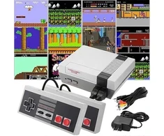 Retro žaidimų konsolė su 620 vaizdo žaidimų, Av ir Hdmi HD išvestis, „Plug and Play“, klasikinio leidimo mini pramogų sistema suaugusiems ir vaikams