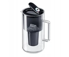 Vandens filtro ąsotis Aquaphor Nord A5 Juodas Glass filter jug, juodas