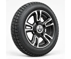 Žieminė padanga su ratlankiu 125/65 R12 mini automobiliui NANA / TUNA / DORA