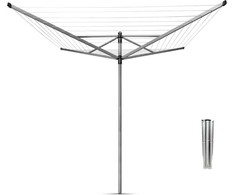 Brabantia Besis. Džiov. Lift-O-Matic 60m met. str. - Metallic Pilkas