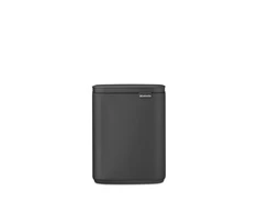 Brabantia Bo Waste Bin, 7L - Mineral Infinite Pilkas