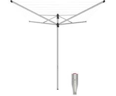 Brabantia Džiovyklė, Lift-O-Matic 40 m met. str. - Metallic Pilkas