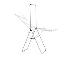 Brabantia HangOn skalbinių džiov., 25m + pakaba - Metallic Pilkas