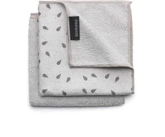 Brabantia Mikropluošto šluostės 2 vnt. 30x30cm - Light Pilkas
