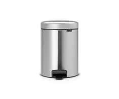 Brabantia Šiukšlių dėžė, NewIcon, 5L - Matt Steel