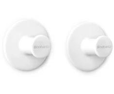 Aptel Brabantia Vonios kabliukai ReNew 2vnt. - Baltas
