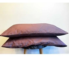 Patalynės komplektas MIEGO GURU PREMIUM satino pagalvės užvalkalas " Plum" (TC300) 60x60cm
