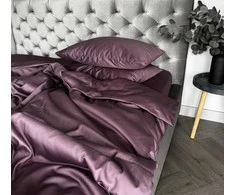 Patalynės komplektas MIEGO GURU PREMIUM satino pagalvės užvalkalas " Plum" (TC300) 70x80cm