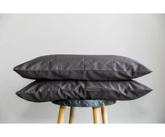 Patalynės komplektas MIEGO GURU PREMIUM satino pagalvės užvalkalas " Ash Gray" (TC300) 40x60cm