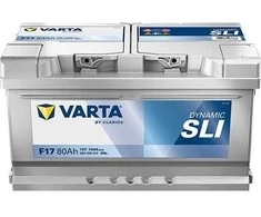 Akumuliatorius Varta BD F17, 80 Ah, 740 A, 12 V