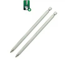 Dedra Atsuktuvo antgaliai Pozidriv PZ2x150mm 2vnt blisteris
