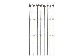 Augalo atrama PY25, 131 cm x 6.2 cm x 2.8 cm, bronzos