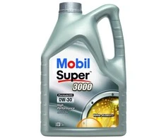 Automobilio variklio tepalas Mobil Super 3000 VC 0W-30, 5 l