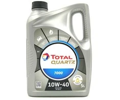 Automobilio variklio tepalas Total Quartz 7000, 10W-40, 5 l