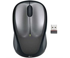 Belaidė kompiuterinė pelė LOGITECH M235, juoda, pilka