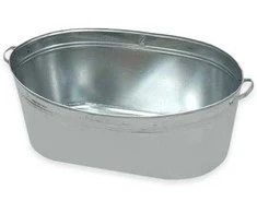 Cinkuota vonelė, 100 l, 78 x 65 x 32 cm