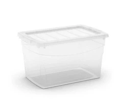 Daiktadėžė KIS, 30 l, skaidri, 47×30×27,5 cm