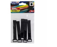 Dedra Direliai su lipdukais 16x310 mm juodi 5 vnt