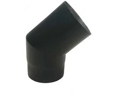 Dūmtraukio alkūnė WADEX, 115 mm, 2 mm, 45°