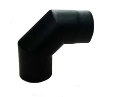 Dūmtraukio alkūnė WADEX, 120 mm, 2 mm, 90°