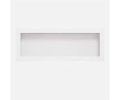 Grotelės židiniui HEARTH, baltos, 170 x 490 mm