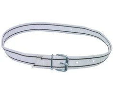 Identifikacinis saitas 120 cm baltas/juodas metalinė sagtis 20889