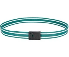 Identifikacinis saitas 130 cm žalias/baltas plastikinė sagtis 20923
