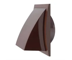 Išorinės ventiliacijos grotelės EUROPLAST ND12FVB, rudos