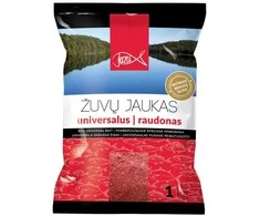 Jaukas žuvims JAZU "Universalus raudonas" po 1kg JG