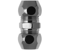BENKISER Jungtis, dviguba, 3/8″x 10 mm išoriniai sriegiai