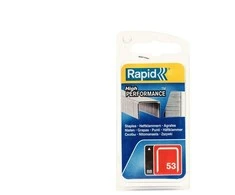 Kabės Rapid 40109503, 11.4x8 mm, tipas 53, 1080 vnt.