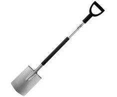 Dedra Kastuvas tiesus metalinis kotas D tipo plastikine rankena 122cm