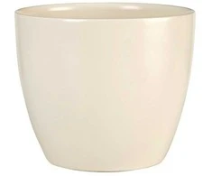 Keraminis vazonas Scheurich Creme, Ø28 cm