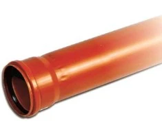 Lauko kanalizacijos vamzdis Magnaplast, Ø 110 mm, SN4, 1 m
