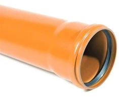 Lauko kanalizacijos vamzdis Wavin, Ø 160 mm, SN4, 3 m