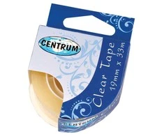 Lipnioji juostelė CENTRUM 80153, 33 m × 19 mm, skaidri