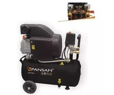 Oro kompresorius 15 KW 8 bar 412lmin resiverio tal 24L 2 slegio manometr 2 greito jungimo movai